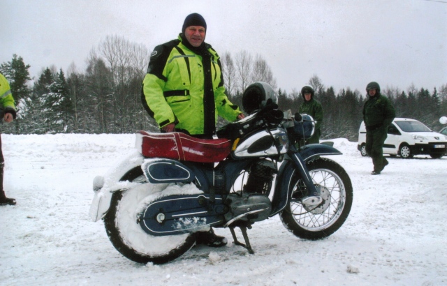 Bernt Jonsson med NSU-Max